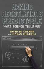 Making Negotiations Predictable: What Science Tells Us