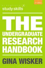 The Undergraduate Research Handbook