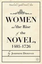 Women and the Rise of the Novel, 1405-1726