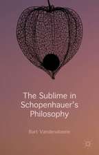 The Sublime in Schopenhauer's Philosophy