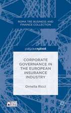 Corporate Governance in the European Insurance Industry