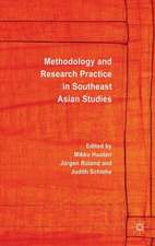 Methodology and Research Practice in Southeast Asian Studies