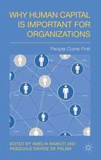 Why Human Capital is Important for Organizations: People Come First