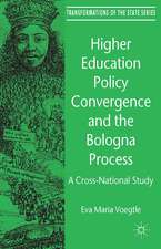 Higher Education Policy Convergence and the Bologna Process: A Cross-National Study