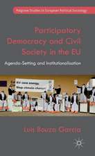 Participatory Democracy and Civil Society in the EU: Agenda-Setting and Institutionalisation