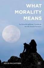 What Morality Means: An Interdisciplinary Synthesis for the Social Sciences