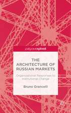 The Architecture of Russian Markets: Organizational Responses to Institutional Change