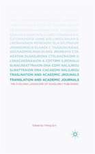 Translation and Academic Journals: The Evolving Landscape of Scholarly Publishing