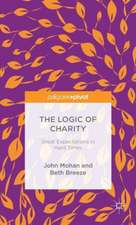 The Logic of Charity: Great Expectations in Hard Times