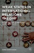 Weak States in International Relations Theory: The Cases of Armenia, St. Kitts and Nevis, Lebanon, and Cambodia