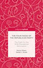 The Four Faces of the Republican Party and the Fight for the 2016 Presidential Nomination