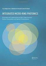 Integrated Micro-Ring Photonics: Principles and Applications as Slow Light Devices, Soliton Generation and Optical Transmission