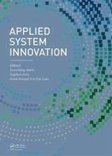 Applied System Innovation: Proceedings of the 2015 International Conference on Applied System Innovation (ICASI 2015), May 22-27, 2015, Osaka, Japan