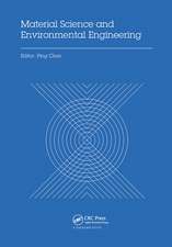 Material Science and Environmental Engineering: Proceedings of the 3rd Annual 2015 International Conference on Material Science and Environmental Engineering (ICMSEE2015, Wuhan, Hubei, China, 5-6 June 2015)