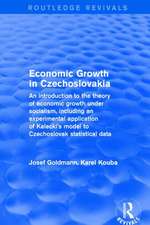 Economic Growth in Czechoslovakia