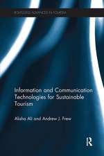 Information and Communication Technologies for Sustainable Tourism