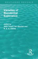 Routledge Revivals: Varieties of Residential Experience (1975)