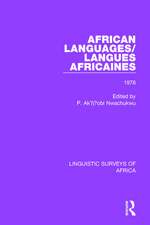 African Languages/Langues Africaines: Volume 2 1976