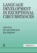 Language Development In Exceptional Circumstances