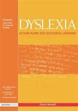 Dyslexia: Action Plans for Successful Learning