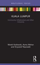 Kuala Lumpur: Community, Infrastructure and Urban Inclusivity