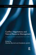 Conflict, Negotiations and Natural Resource Management: A legal pluralism perspective from India