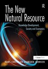 The New Natural Resource: Knowledge Development, Society and Economics