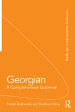 Georgian: A Comprehensive Grammar