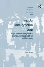 Inside Immigration Law: Migration Management and Policy Application in Germany