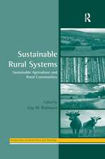 Sustainable Rural Systems: Sustainable Agriculture and Rural Communities