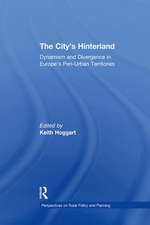 The City's Hinterland: Dynamism and Divergence in Europe's Peri-Urban Territories