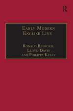 Early Modern English Lives: Autobiography and Self-Representation 1500–1660