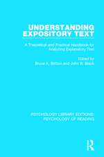 Understanding Expository Text: A Theoretical and Practical Handbook for Analyzing Explanatory Text