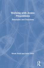 Working with Arabic Prepositions: Structures and Functions