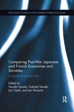 Comparing Post War Japanese and Finnish Economies and Societies: Longitudinal perspectives