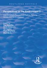 Perspectives on the Environment (Volume 2): Interdisciplinary Research Network on Environment and Society