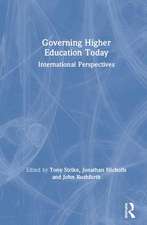 Governing Higher Education Today: International Perspectives