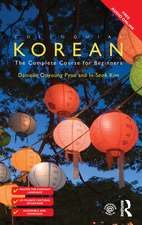 Colloquial Korean: The Complete Course for Beginners