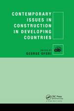 Contemporary Issues in Construction in Developing Countries