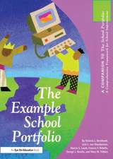 Example School Portfolio, The: A Companion to The School Portfolio