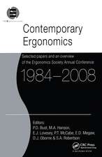 Contemporary Ergonomics 1984-2008