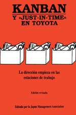 Kanban: Y JUST-IN-TIME EN TOYOTA