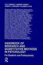 Handbook of Research and Quantitative Methods in Psychology: For Students and Professionals