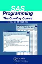 SAS Programming: The One-Day Course