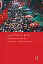 China's Social Policy: Transformation and Challenges