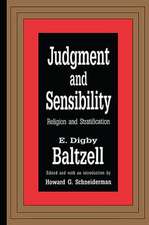 Judgment and Sensibility: Religion and Stratification