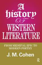 A History of Western Literature: From Medieval Epic to Modern Poetry