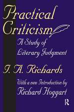 Practical Criticism: A Study of Literary Judgment