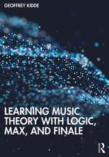 Learning Music Theory with Logic, Max, and Finale