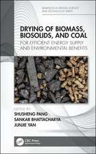 Drying of Biomass, Biosolids, and Coal